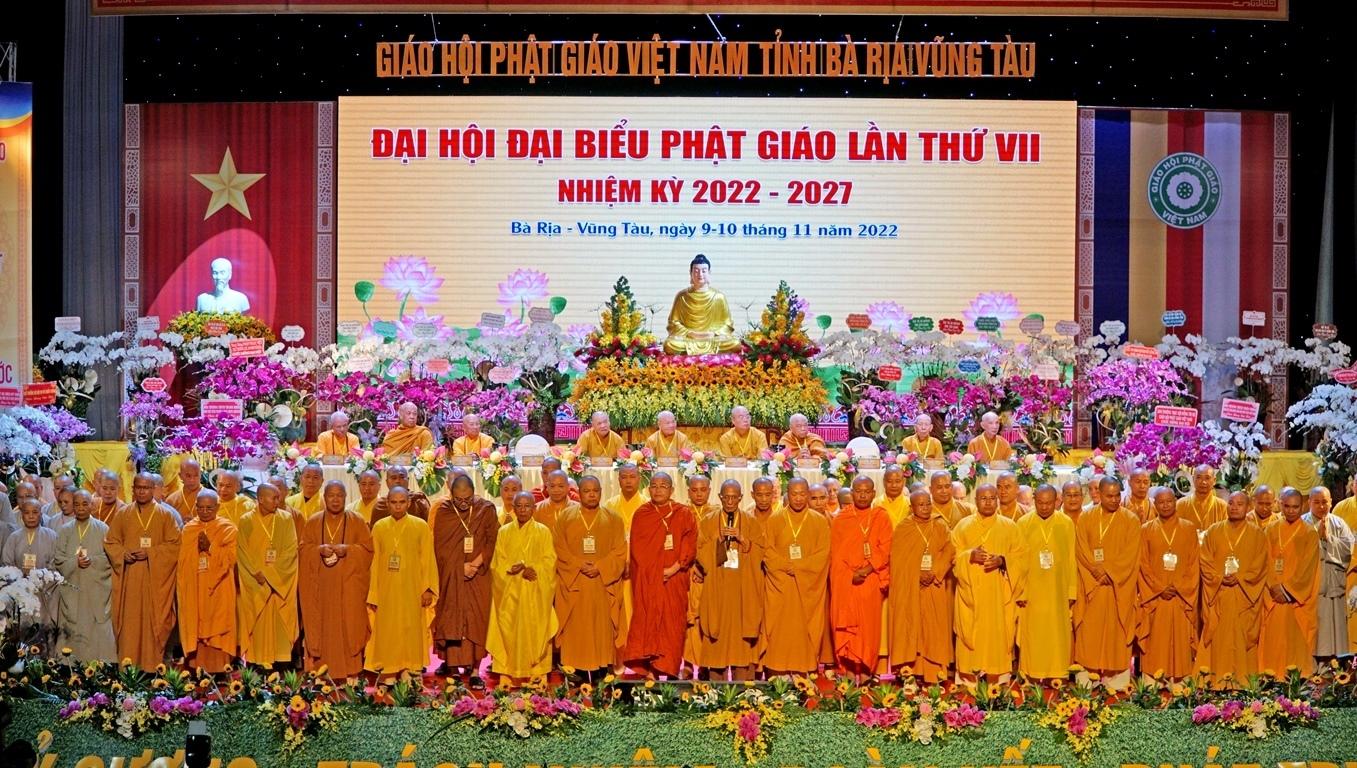 Bà rịa – vũng tàu: chuẩn y thành phần nhân sự ban trị sự phật giáo tỉnh nhiệm kỳ 2022 2027 637f428fd440f.jpeg