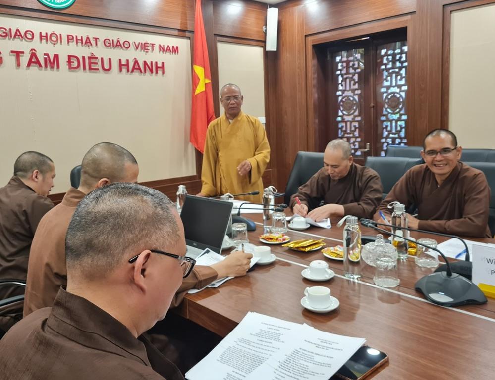 Hà nội: họp ban nghi lễ phục vụ Đại hội phật giáo toàn quốc lần thứ ix, nhiệm kỳ 2022 2027 637f42749f859.jpeg